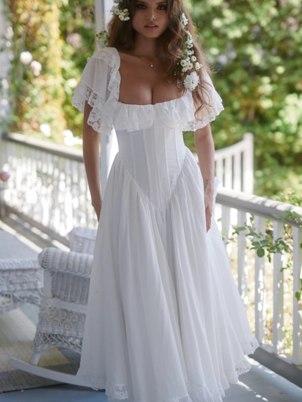 Selkie Ivory Cupid Dress NWT Small